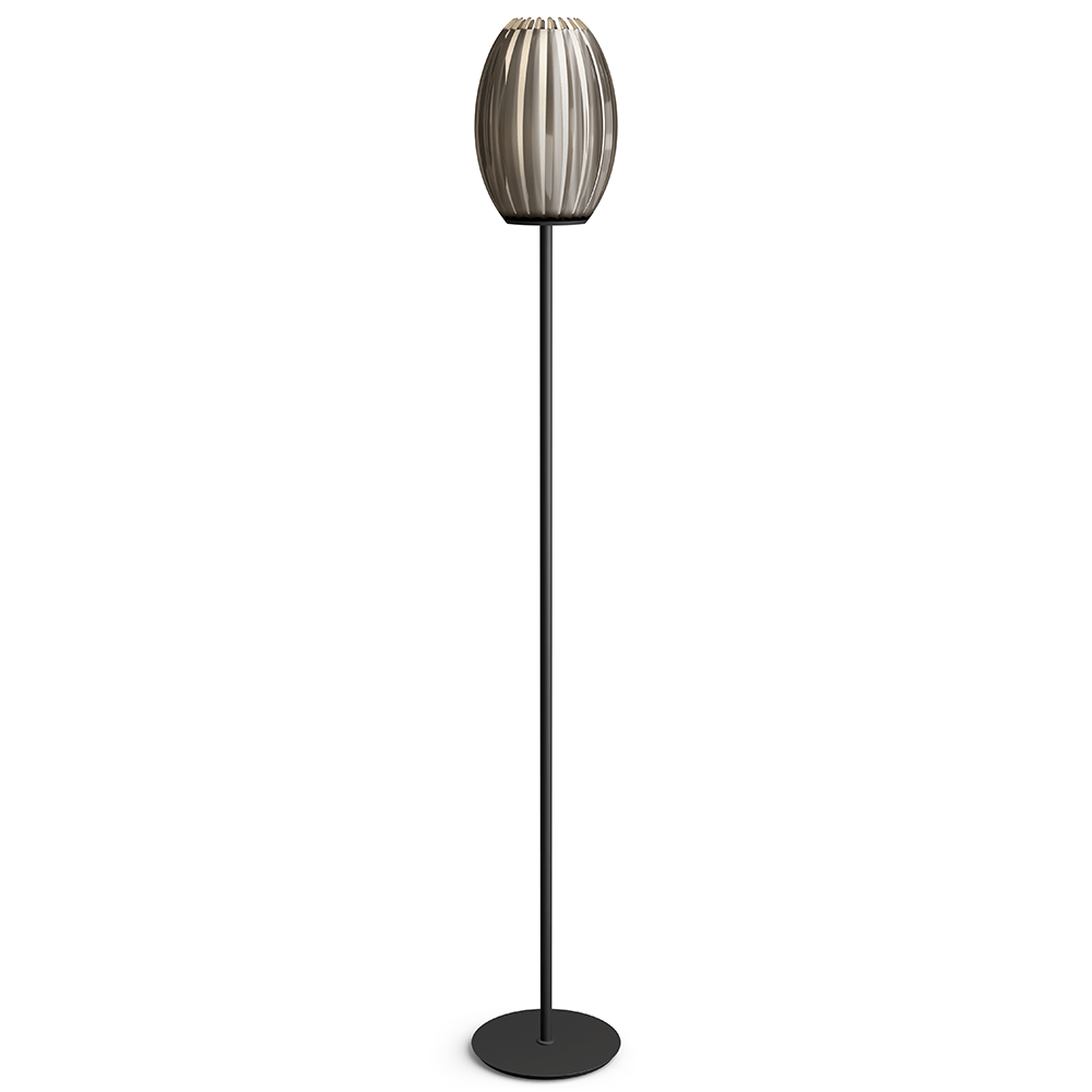 Herstal, Tentacle Golvlampa M Svart/Rök E27