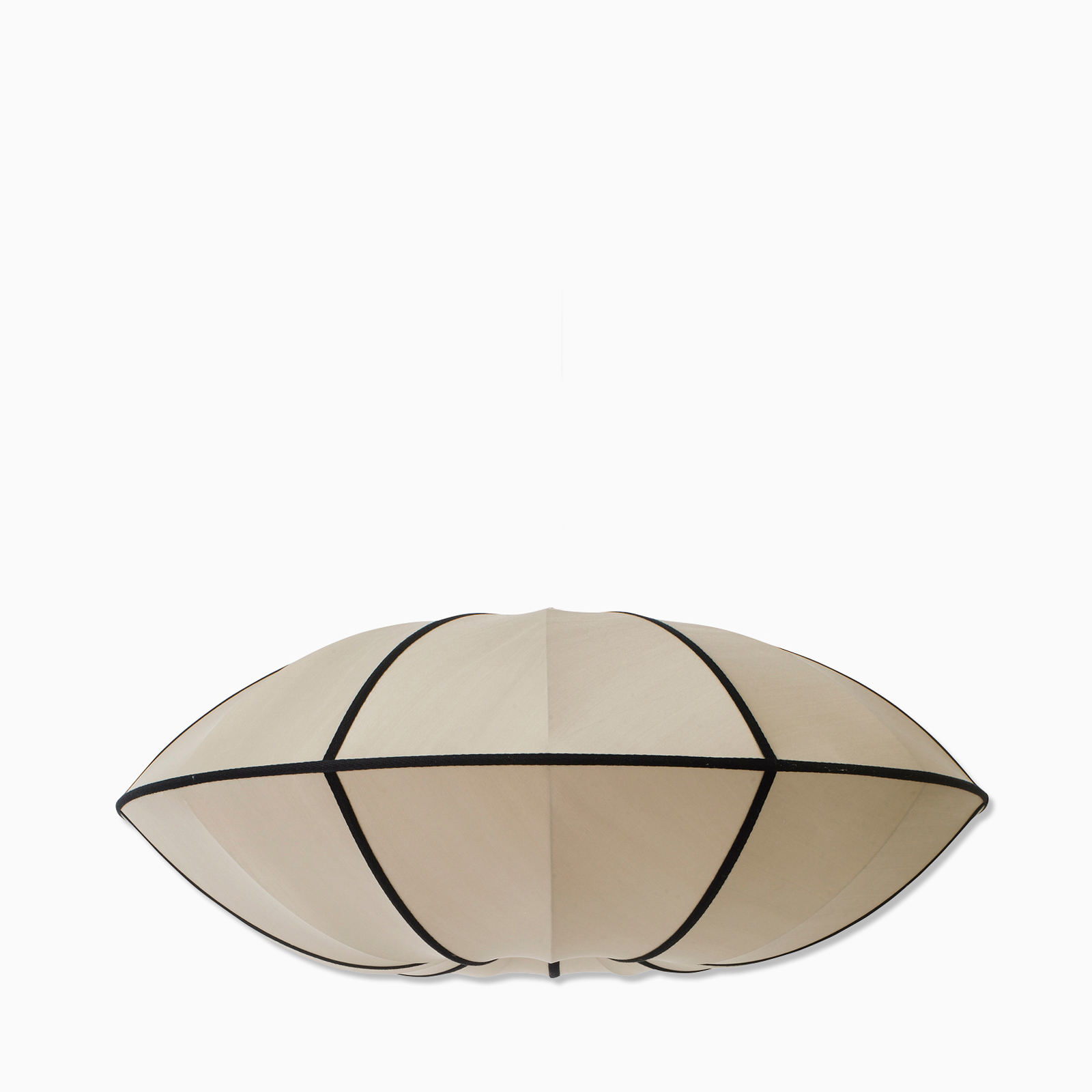 Taklampa silk ufo 70×27 cm classic