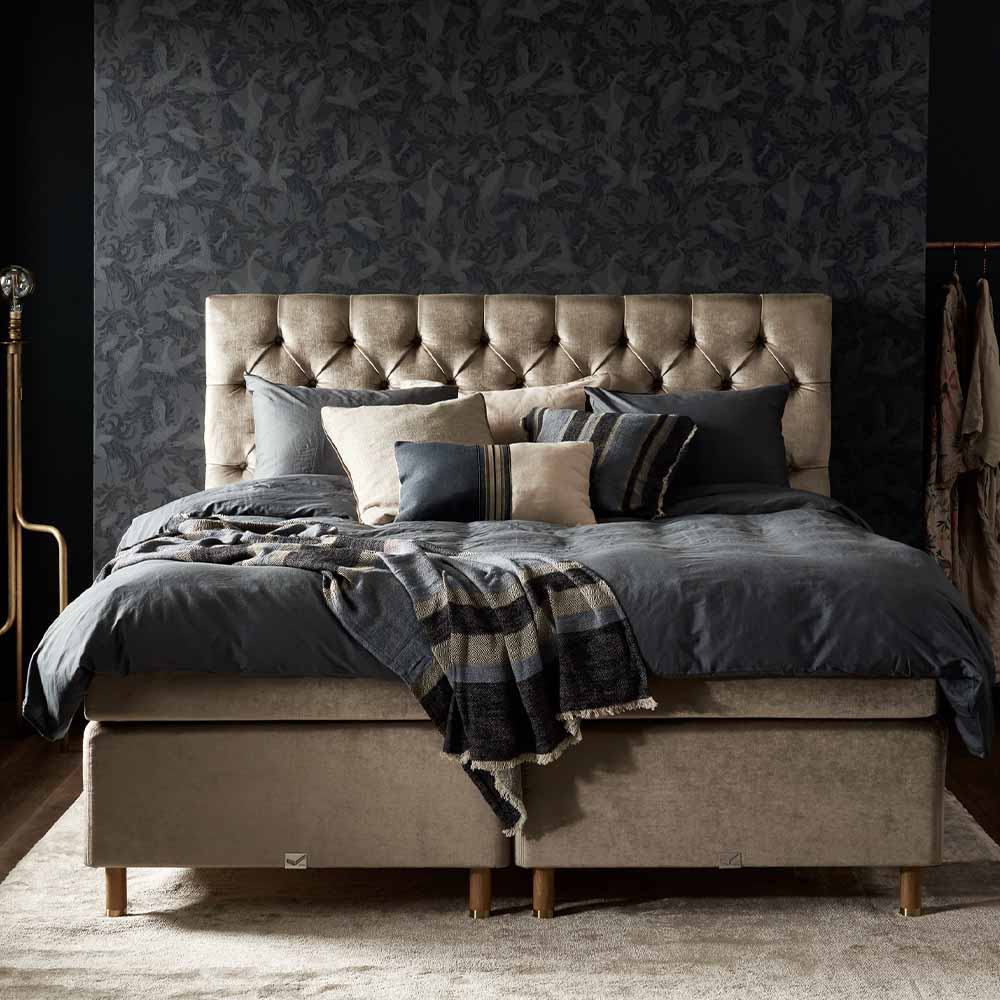 Viking Elle Sänggavel 120×120 Blå