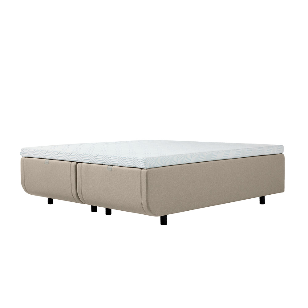 Tempur North Luxe SmartCool Ramsäng 105×210 Beige