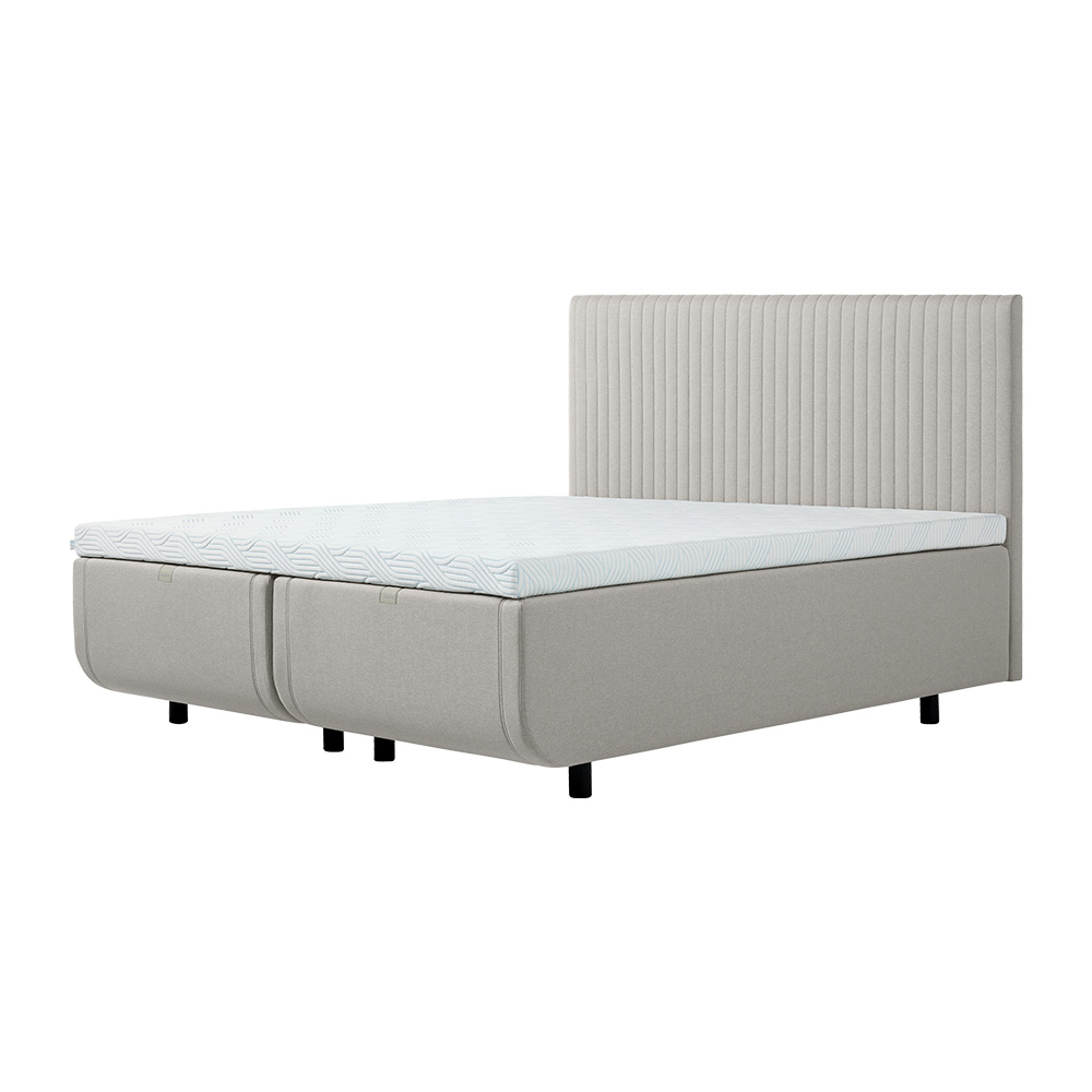 Tempur North Luxe SmartCool Ramsäng 80×200 Grå