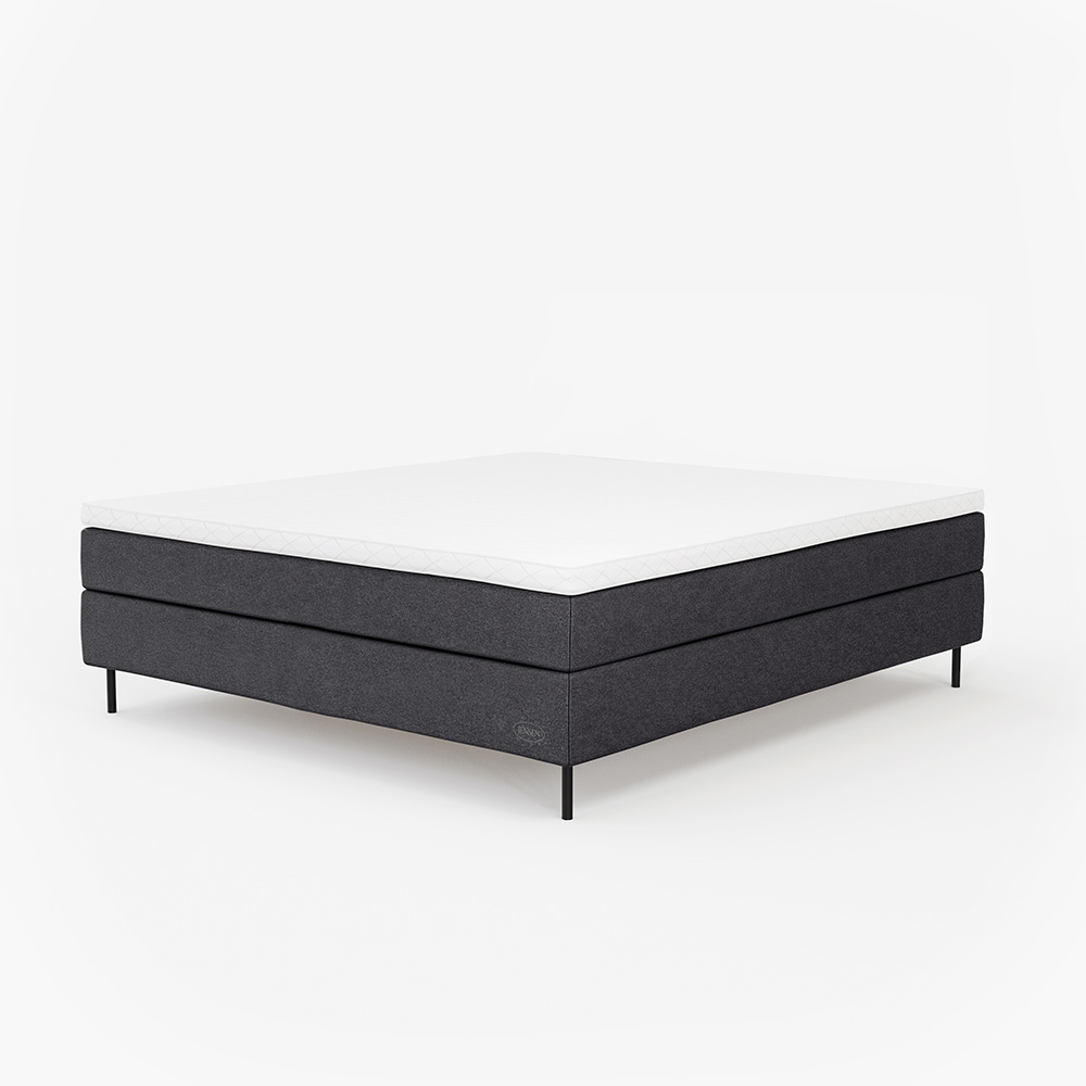 Jensen Diplomat Kontinentalsäng 210×200 Grå