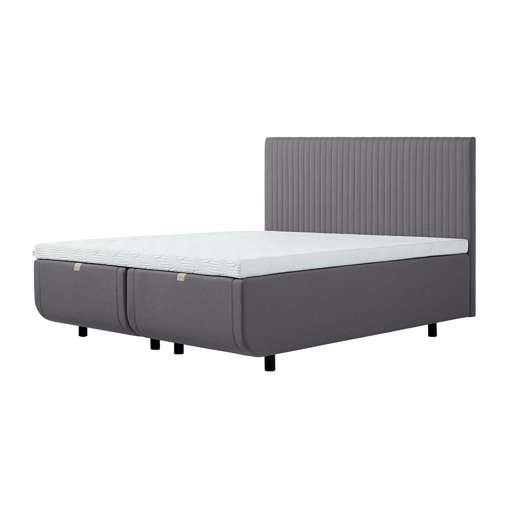 Tempur North Luxe SmartCool Ramsäng 90×210 Grå