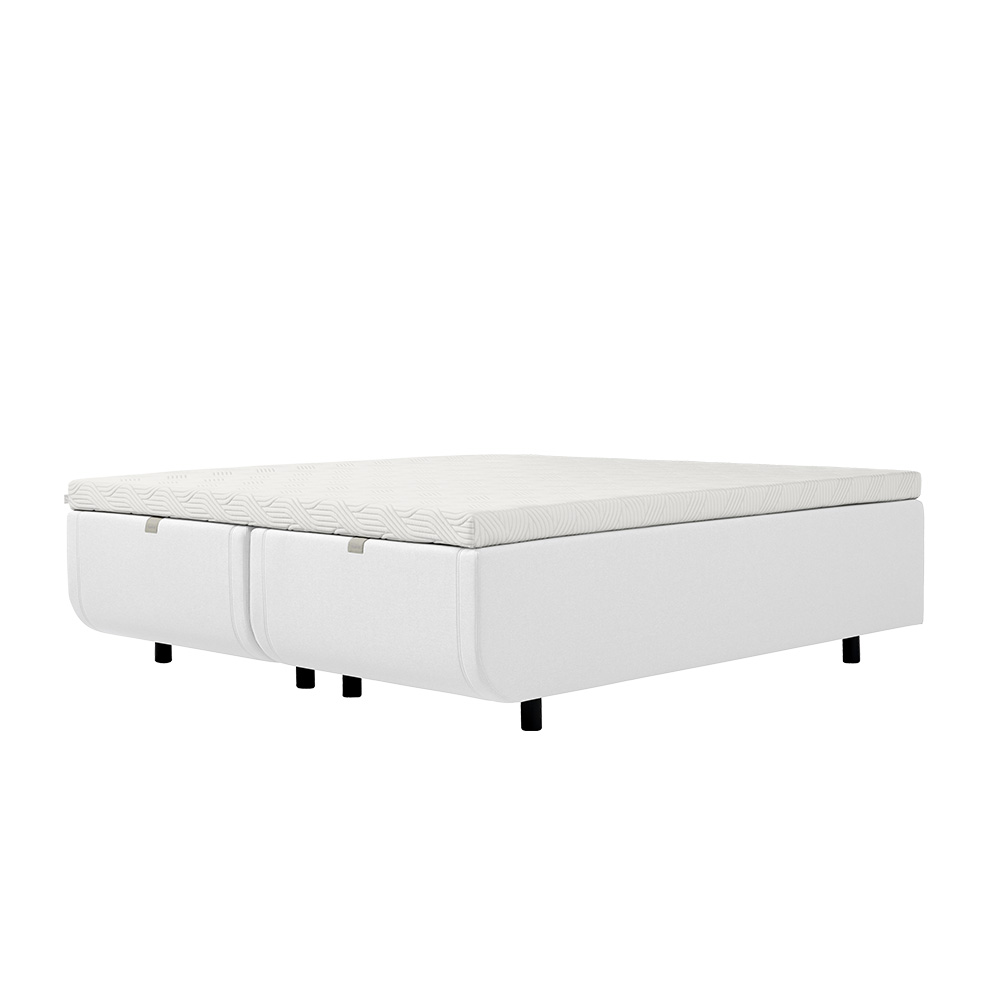 Tempur North Luxe Ramsäng 105×210 Vit
