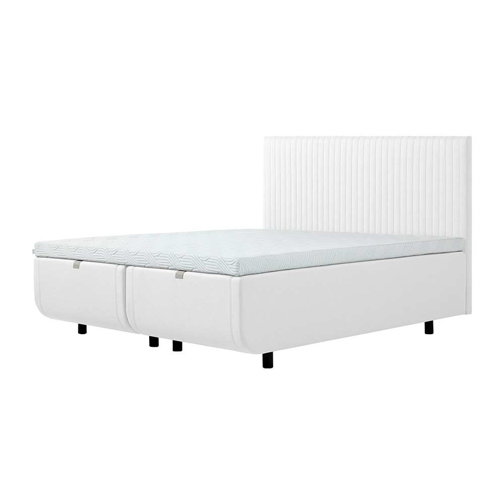 Tempur North Luxe SmartCool Ramsäng 80×200 Vit