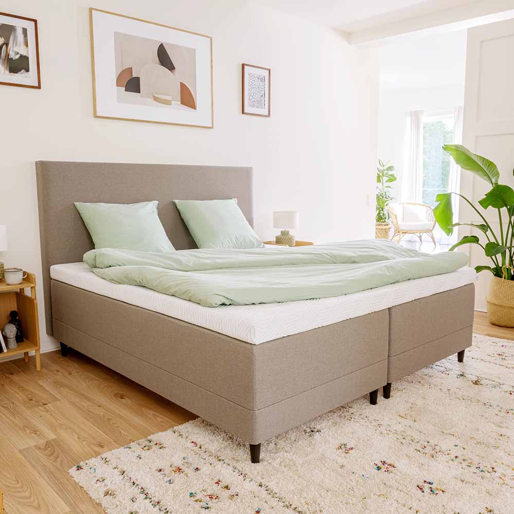 Tempur Promise Plus SmartCool Ramsäng 180×210 Grå