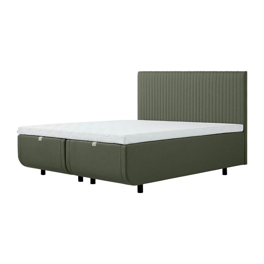 Tempur North Luxe SmartCool Ramsäng 90×210 Grön