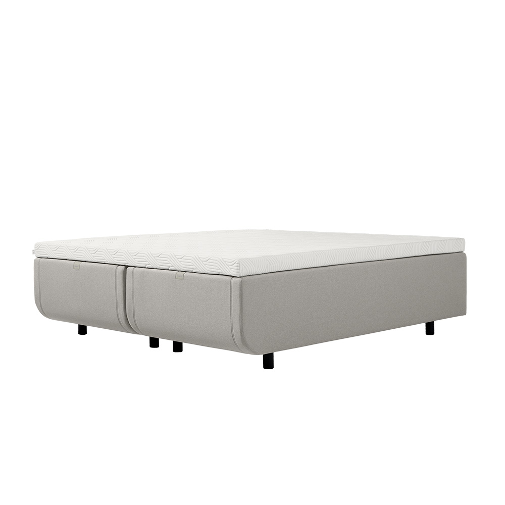 Tempur North Luxe Ramsäng 90×210 Grå