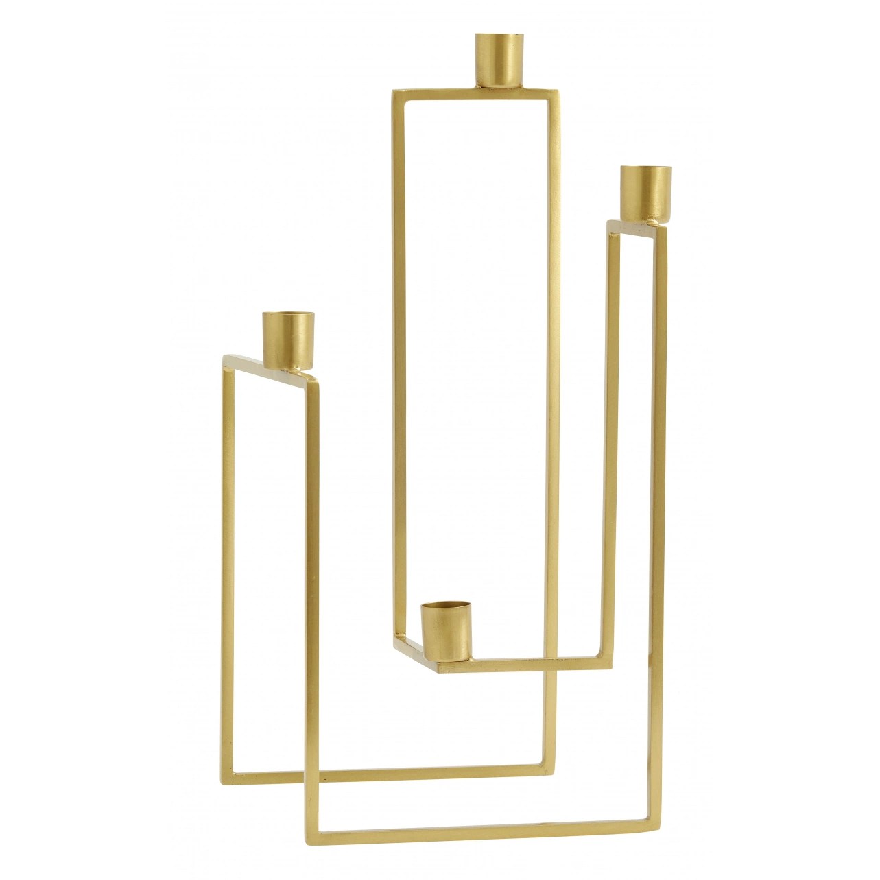 Nordal – ORA ljusstake, mässing, f/4 ljus