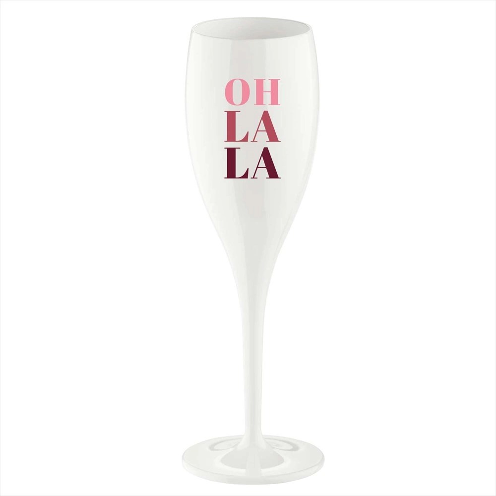 Koziol – Champagneglas 100ml 6-pack OH LA LA