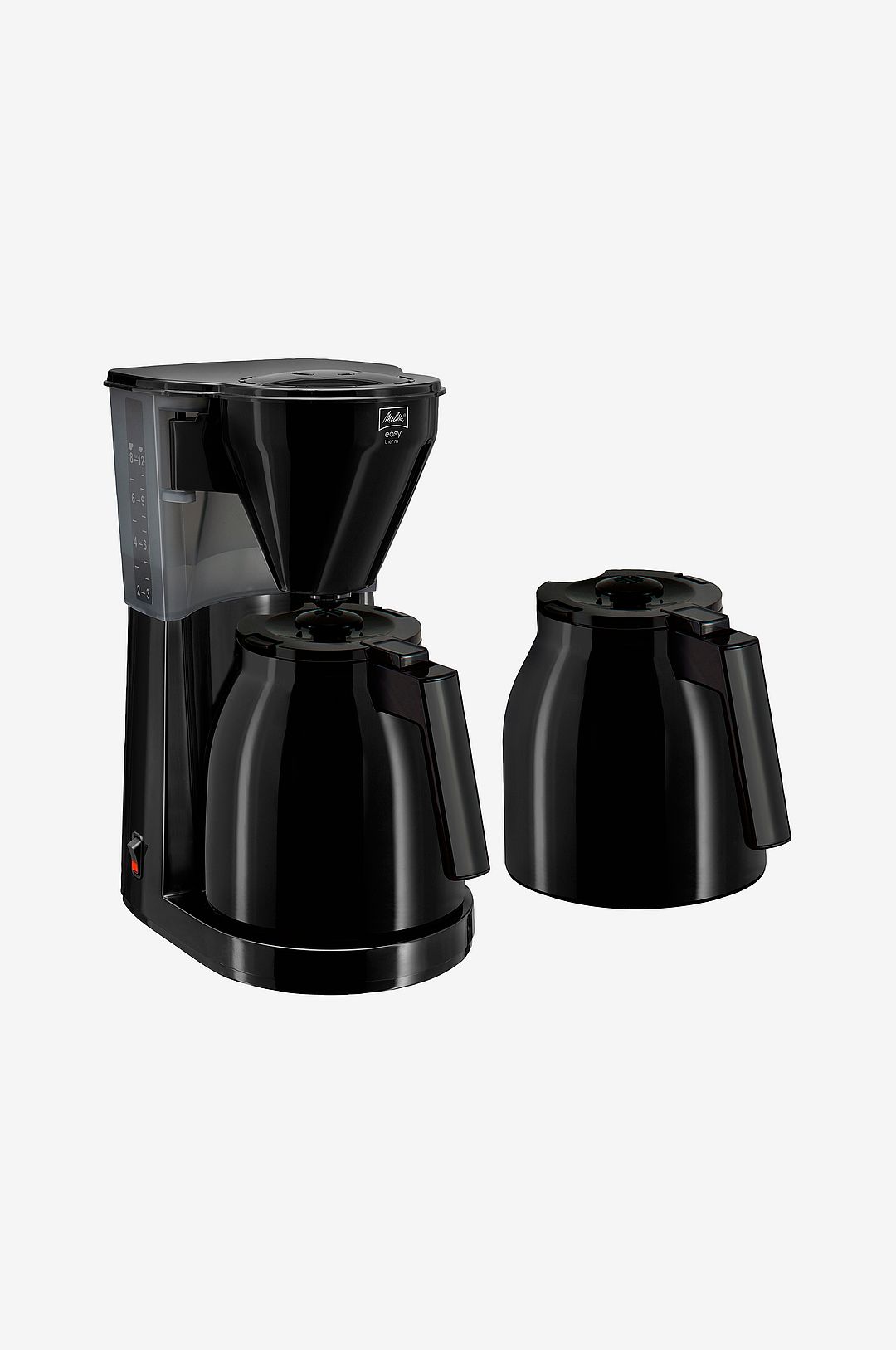 Melitta – Kaffebryggare Easy 2.0 Therm 2 Kannor Svart – Kaffebryggare – Från Homeroom