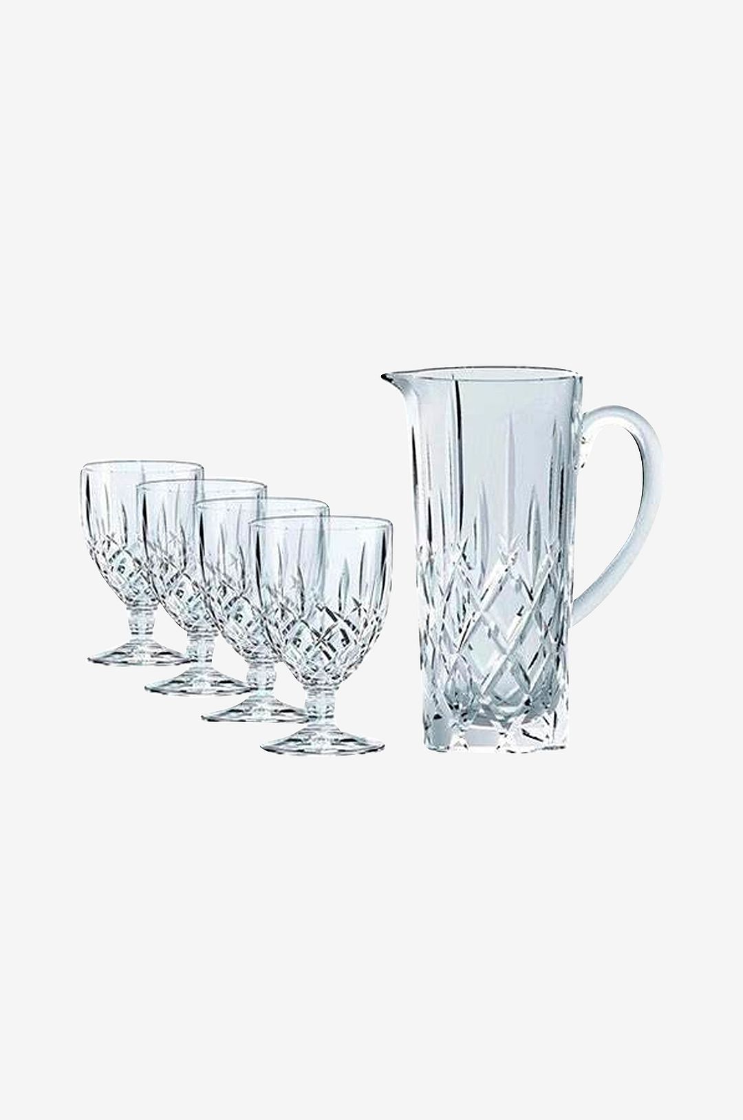 Nachtmann – Pitcher Set Noblesse i 5 delar – Transparent – Vinglas – Från Homeroom
