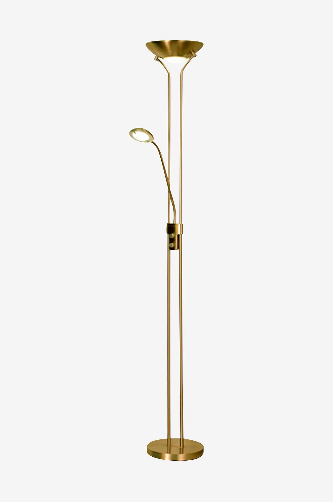 Aneta Lighting – Golvlampa LED Nice – Mässing – Golvlampor – Från Homeroom