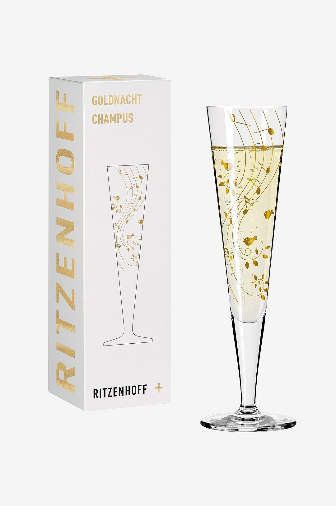 Ritzenhoff – Champagneglas Goldnacht NO:2 – Transparent – Vinglas – Från Homeroom