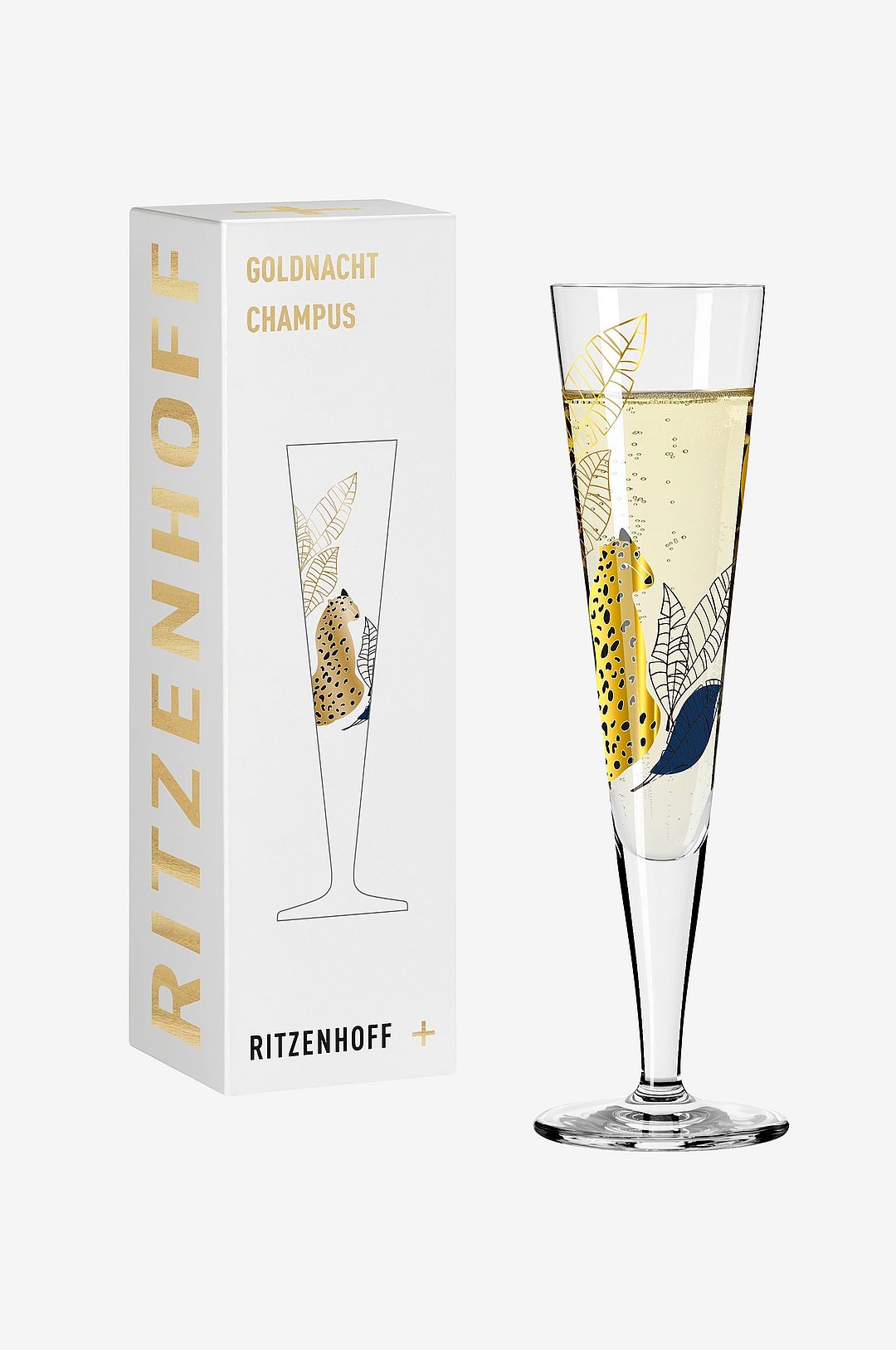 Ritzenhoff – Champagneglas Goldnacht NO:32 – Transparent – Vinglas – Från Homeroom