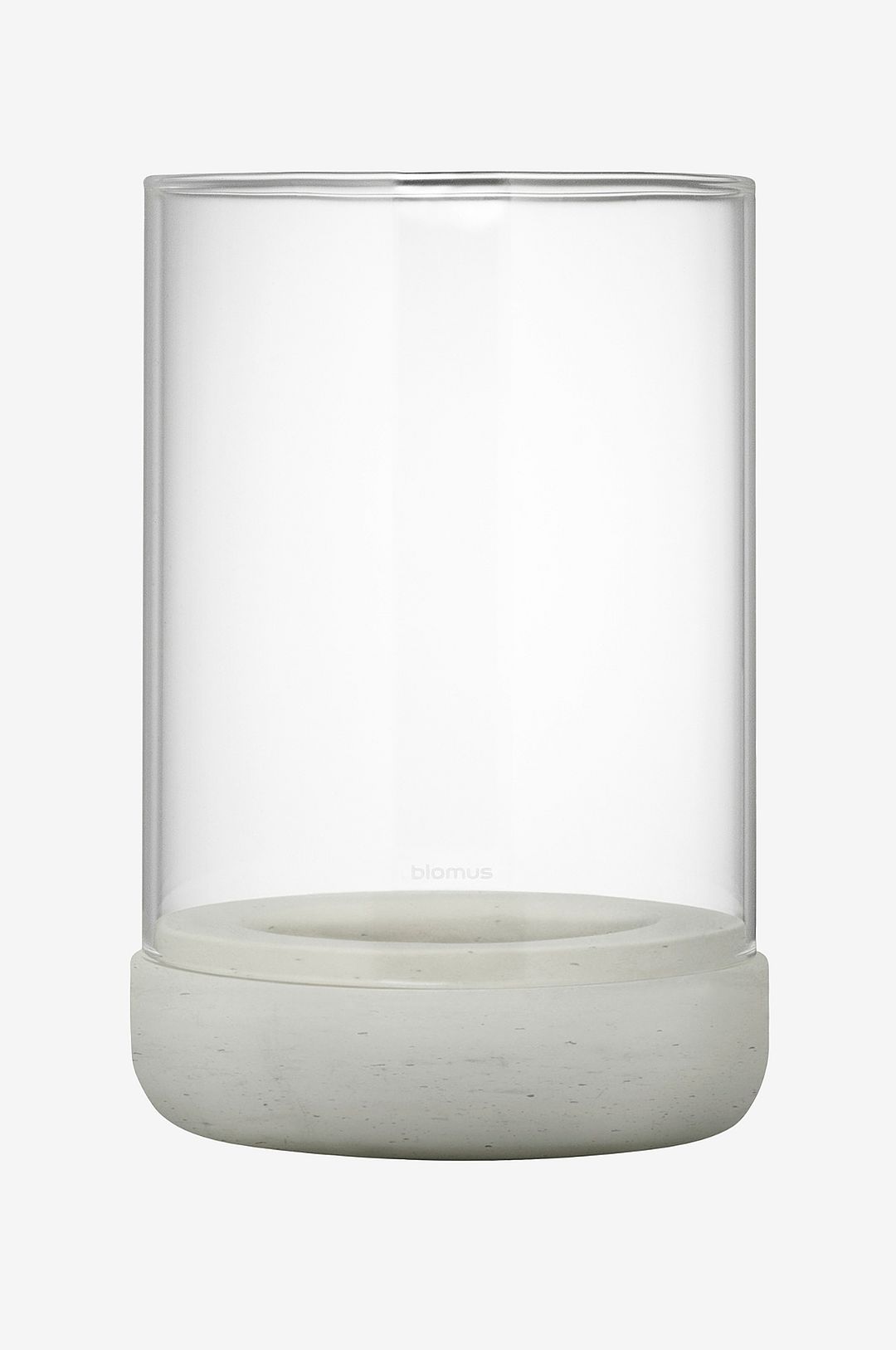 Blomus – Ljuslykta Calma Large 22,5 cm – Grå – Ljusstakar & lyktor – Från Homeroom