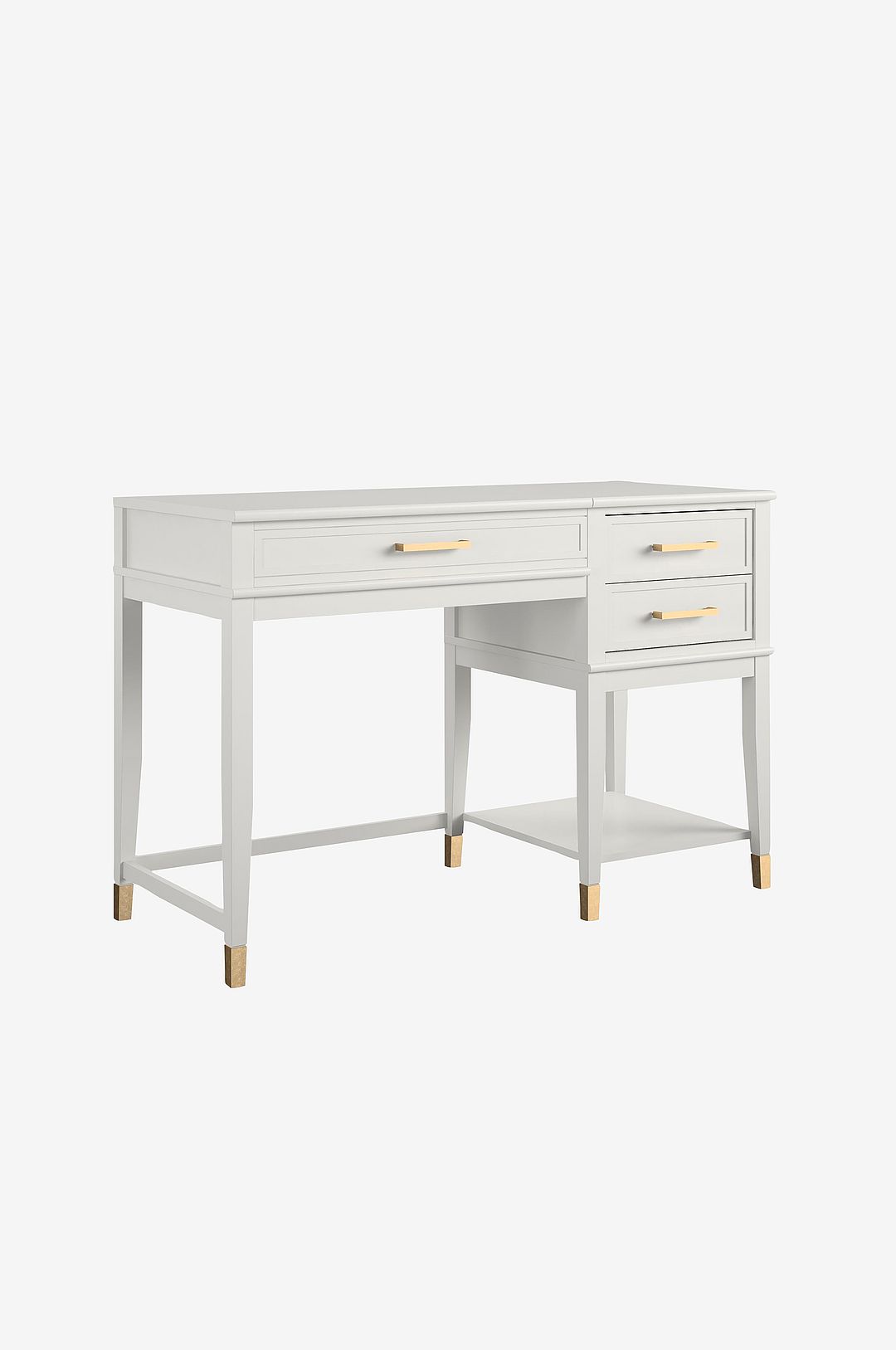 CosmoLiving by Cosmopolitan – Höj- och sänkbart bord Westerleigh – Vit – Skrivbord – Från Homeroom