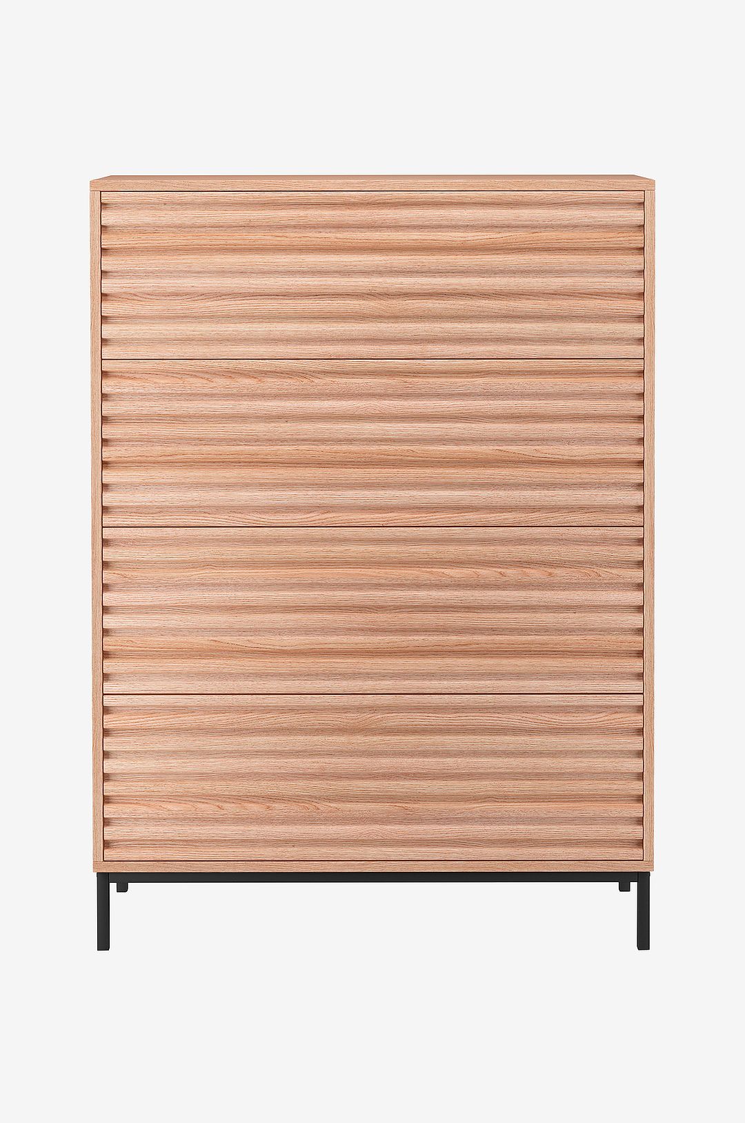 Loft24 – Byrå Celine 4 lådor – Brun – Byråar – Från Homeroom