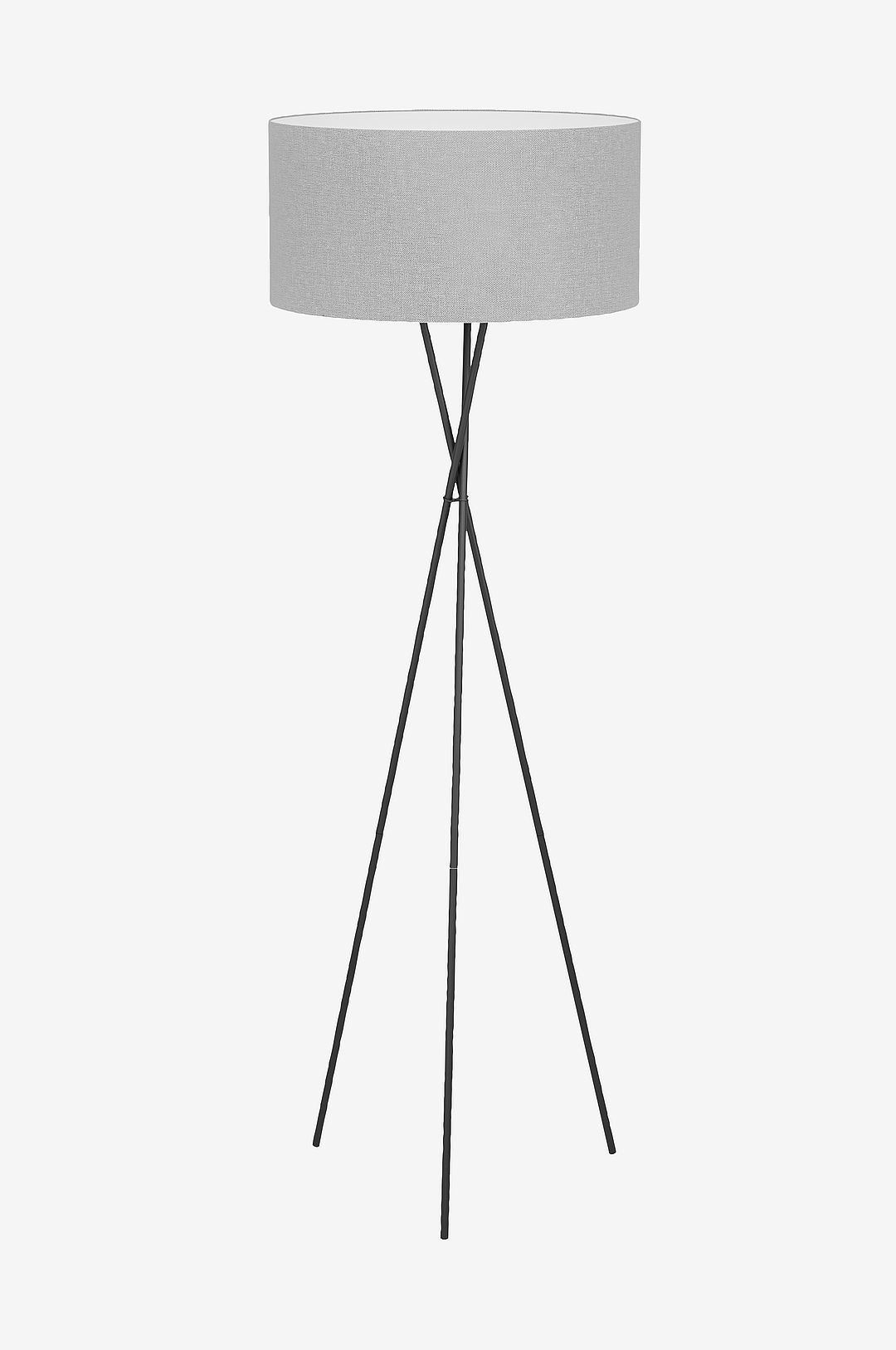 EGLO – Golvlampa Fondachelli – Grå – Golvlampor – Från Homeroom