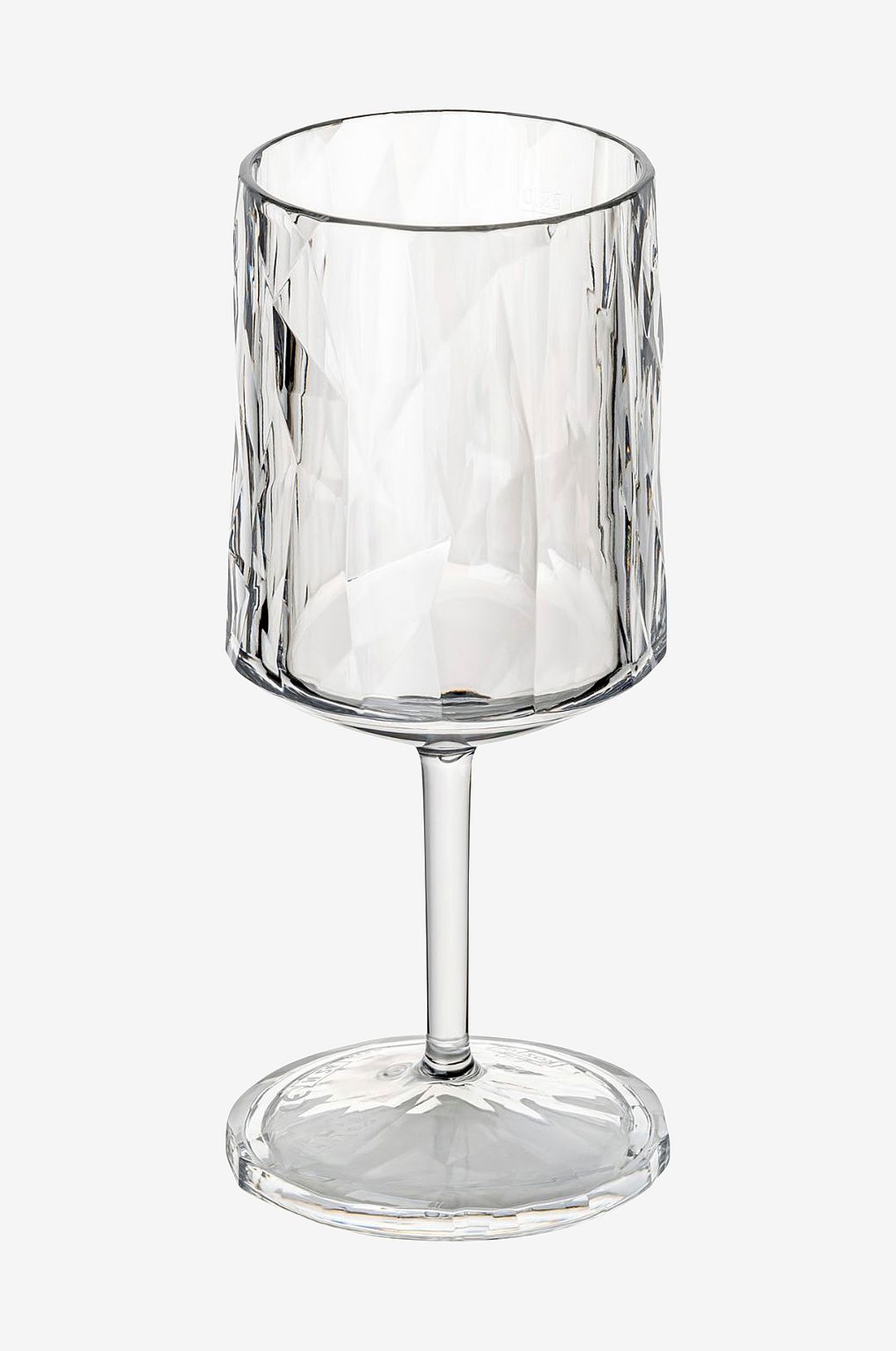 Koziol – Vinglas Plast Club No . 21 250 ml Kristallklart 2-pack – Transparent – Vinglas – Från Homeroom