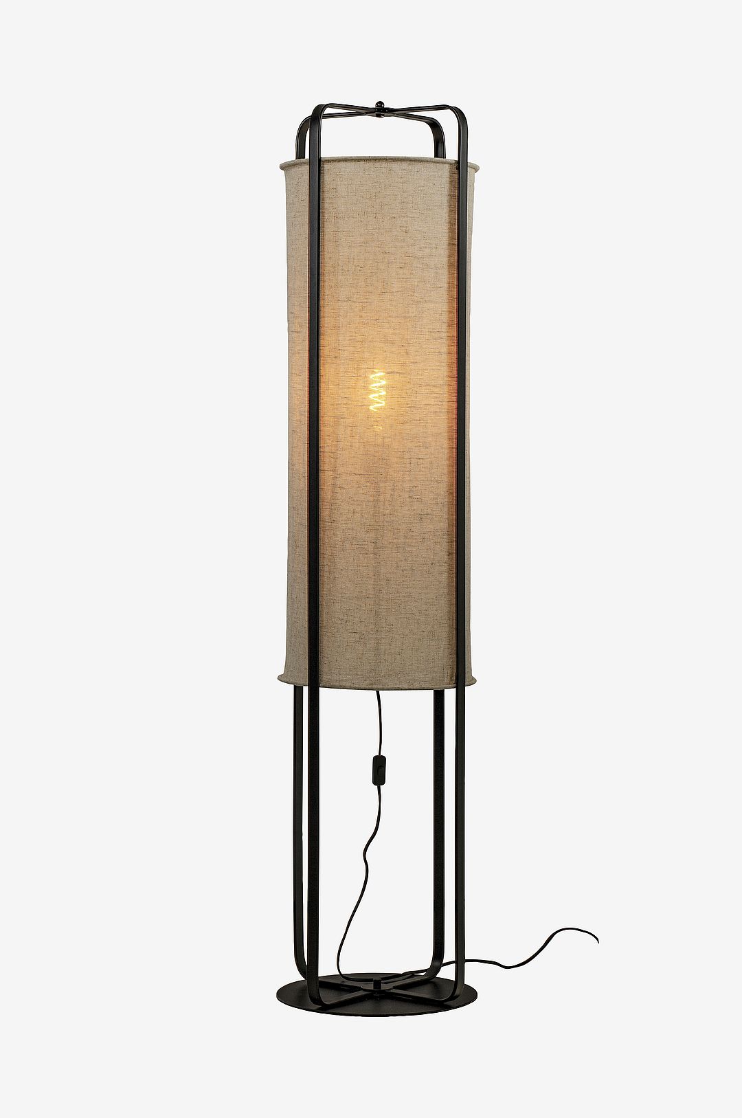 Aneta Lighting – Golvlampa Ronda – Natur – Golvlampor – Från Homeroom