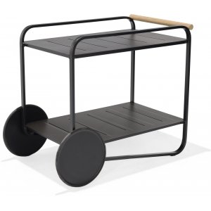 Lifestyle Garden Portals – Serveringsvagn svart / Teak