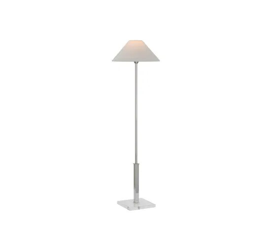Asher golvlampa nickel