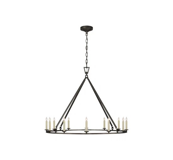 Darlana taklampa aged iron Large