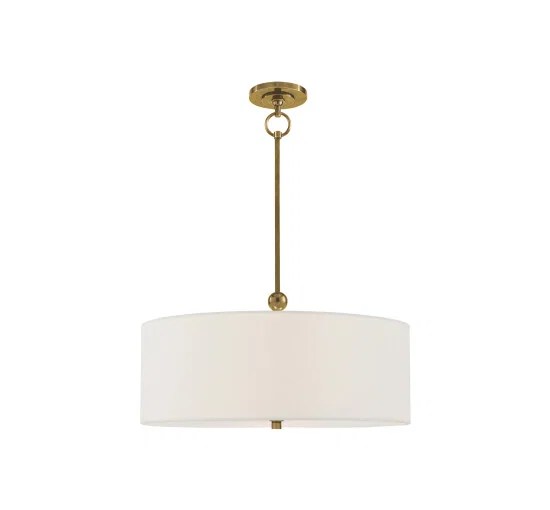 Reed taklampa mässing