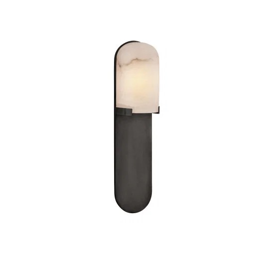 Melange Pill vägglampa brons