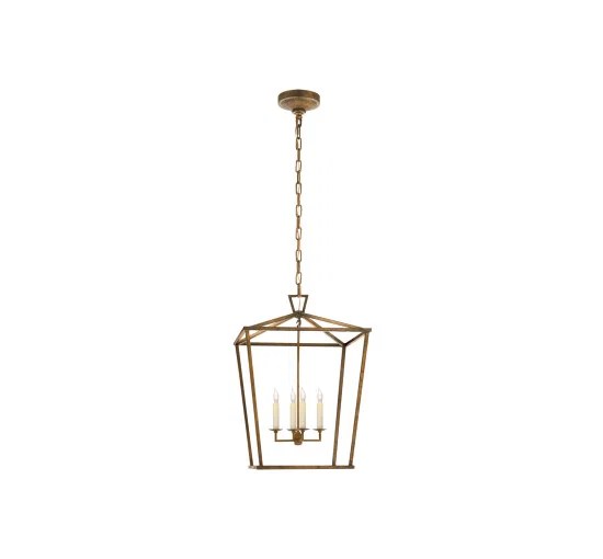 Darlana taklampa Gilded Iron M