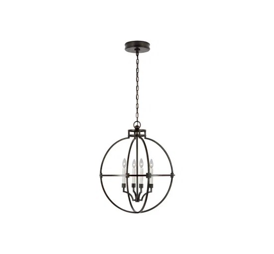 Lexie 24″ Globe taklampa svart