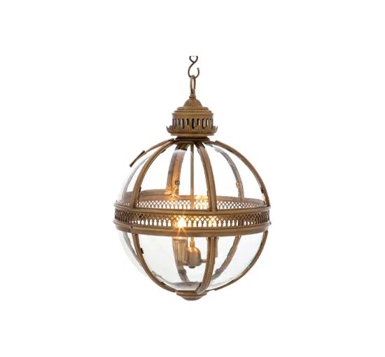 Residential taklampa mässing