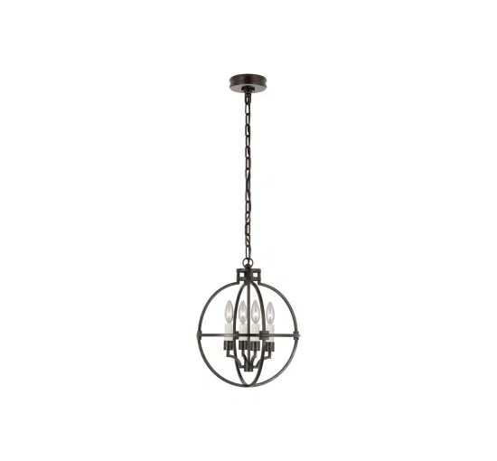 Lexie 14″ Globe taklampa svart
