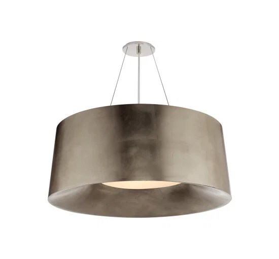 Halo taklampa silver M