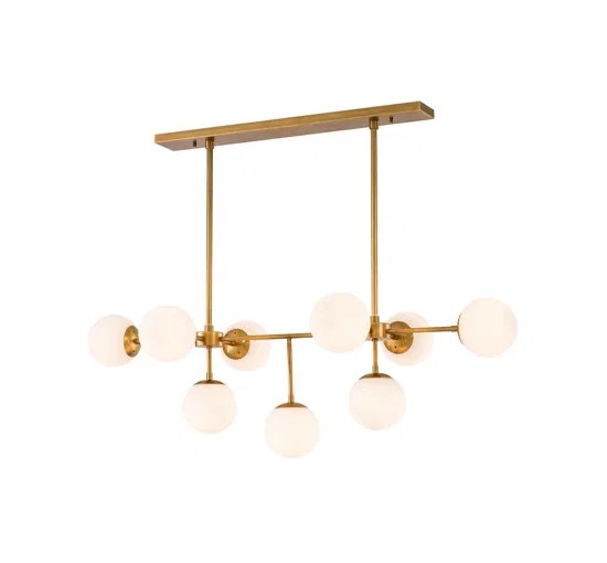 Lux taklampa mässing