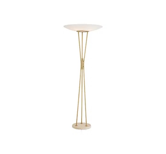 Collina golvlampa antik mässing