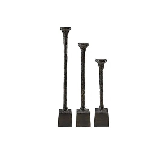 Candela ljusstake brons 3-set