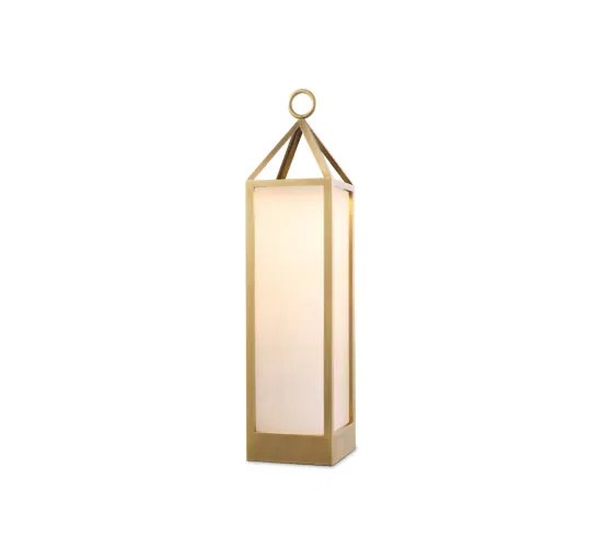 Riserva golvlampa antik mässing XL