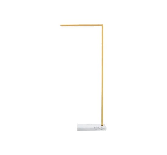 Klee 43″ golvlampa mässing