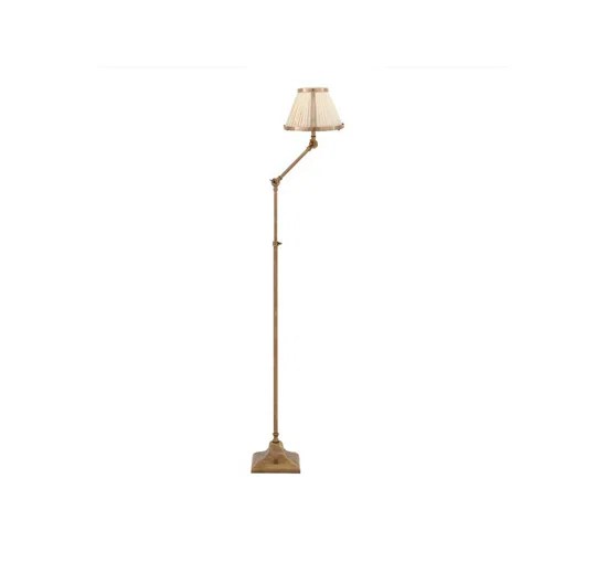 Brunswick golvlampa mässing