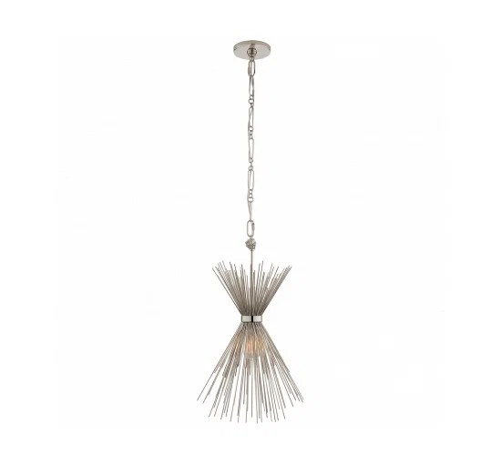 Strada Narrow taklampa nickel