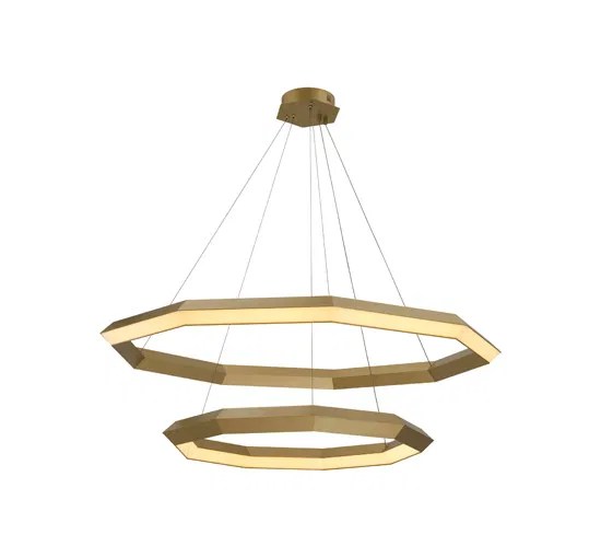 Helvetia taklampa mässing