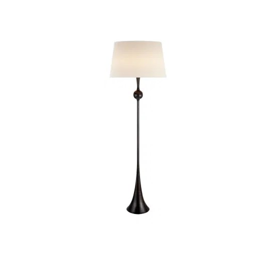 Dover golvlampa svart