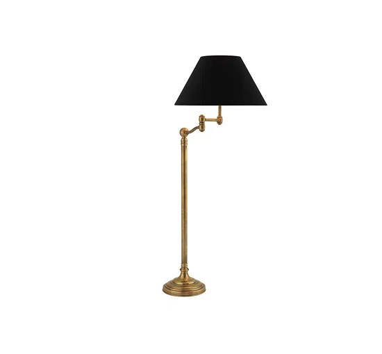 Golvlampa Regis Mässing