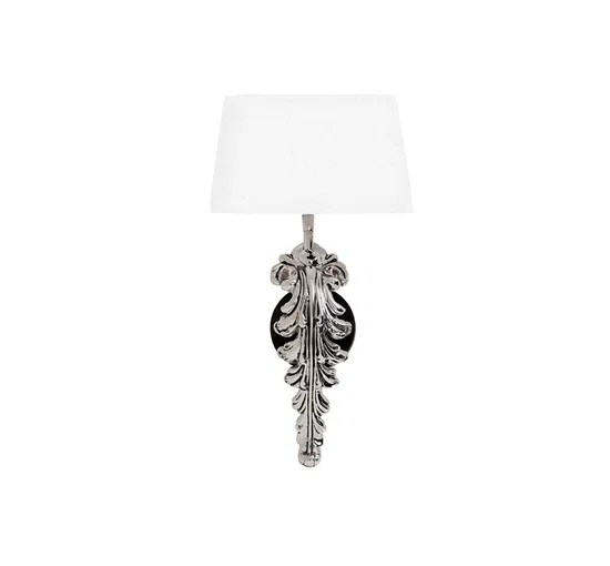 Beau Site vägglampa nickel
