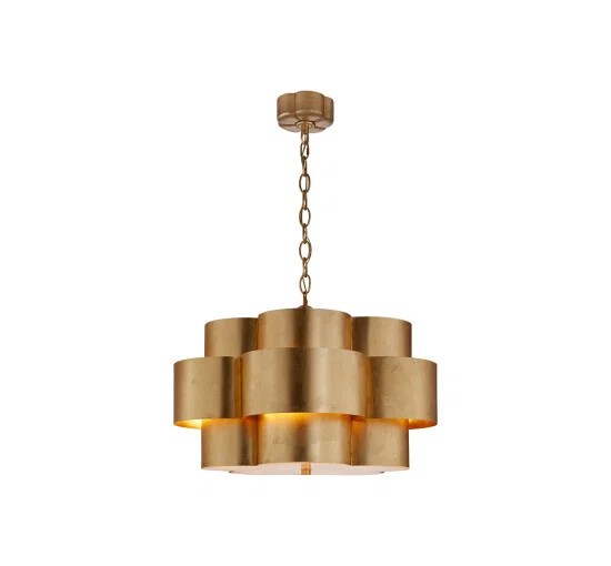 Arabelle taklampa guld