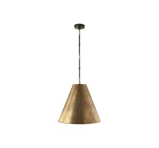 Goodman taklampa brons/mässing M
