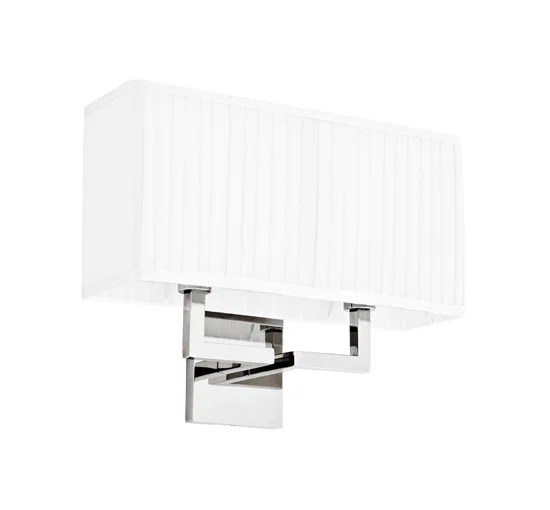 Westbrook vägglampa nickel