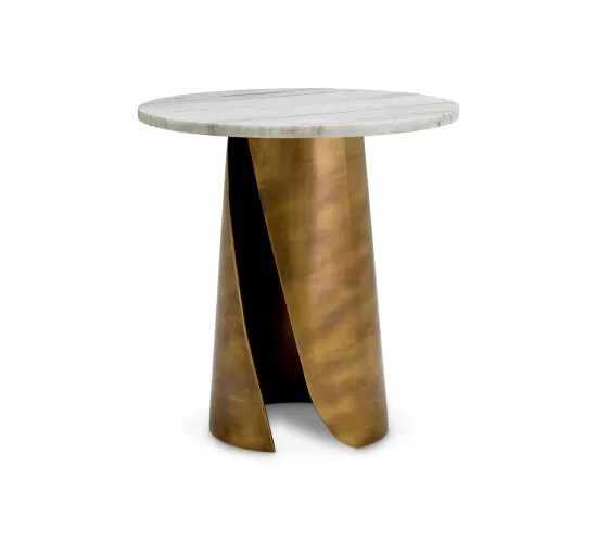 Nuova sidobord antik mässing